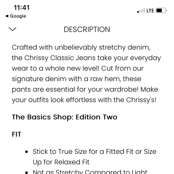 NWT Carly Jean Los Angeles Chrissy Classic Straight Leg Jeans - Picture 6 of 9